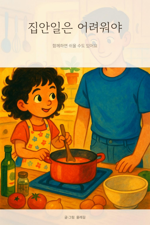 집안일은 어려워야 표지 그림